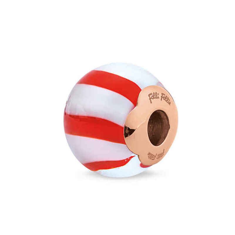 Dampärlor Folli Follie 3P18T005RRW Röd (1 cm) - 2