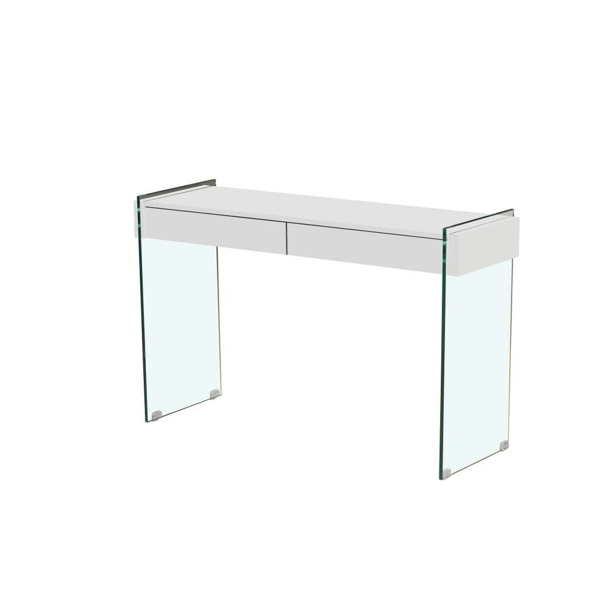 Mottagare DKD Home Decor Vit Transparent 120 x 40 x 76 cm