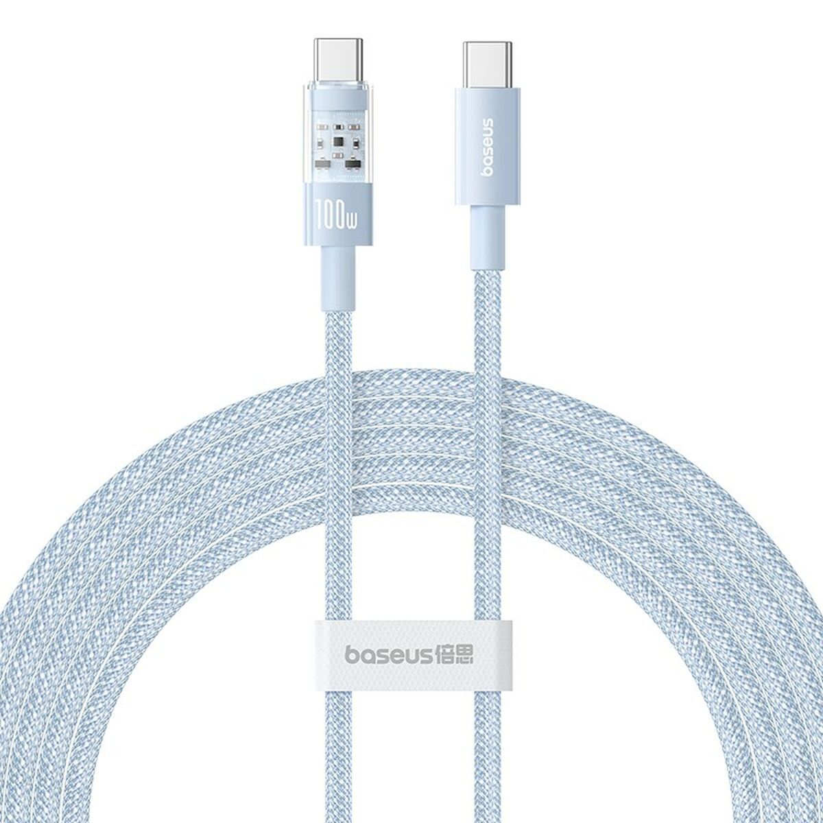 USB-C till USB-C Kabel Baseus P10373000311-01 Blå 2 m