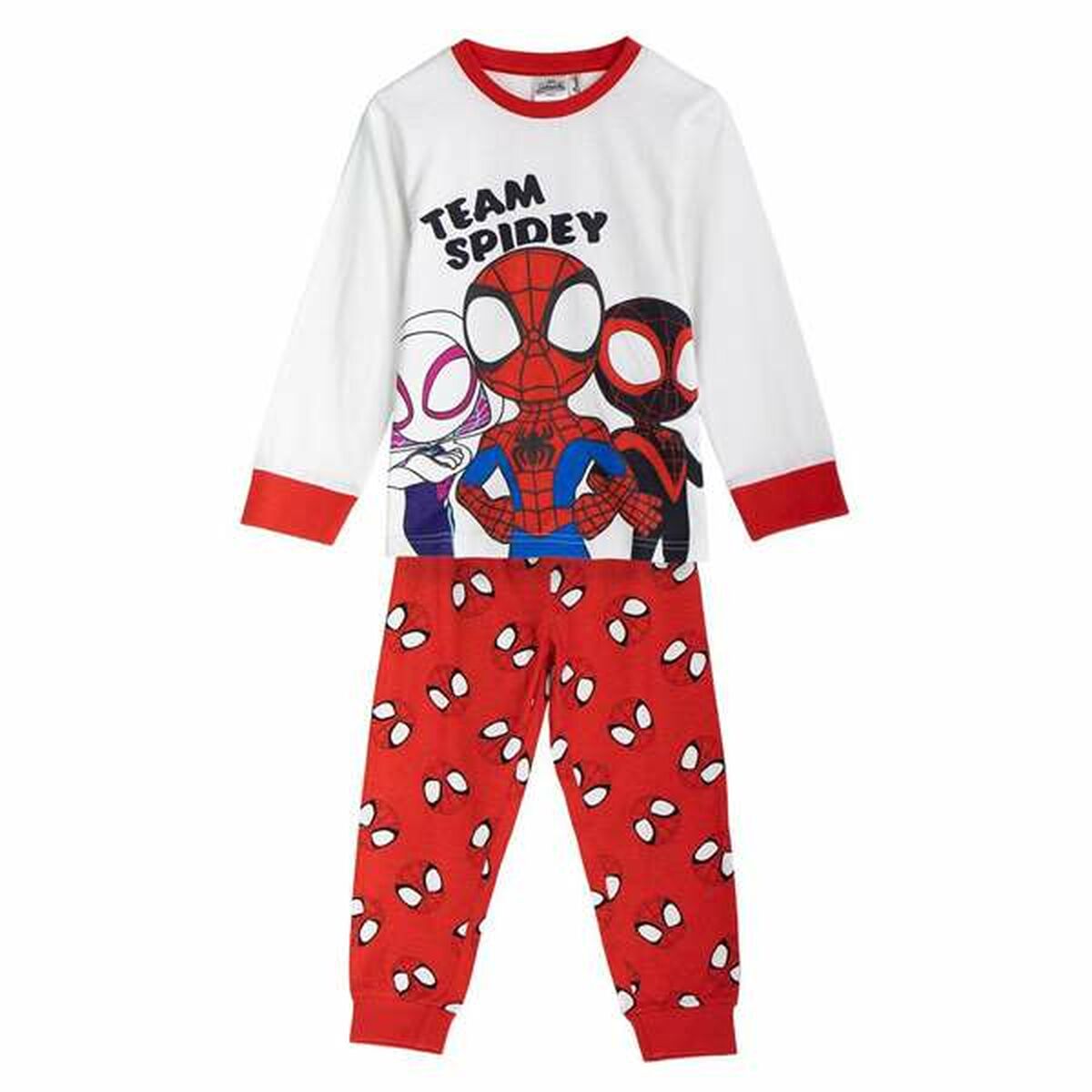 Pyjamas Barn Spidey Röd
