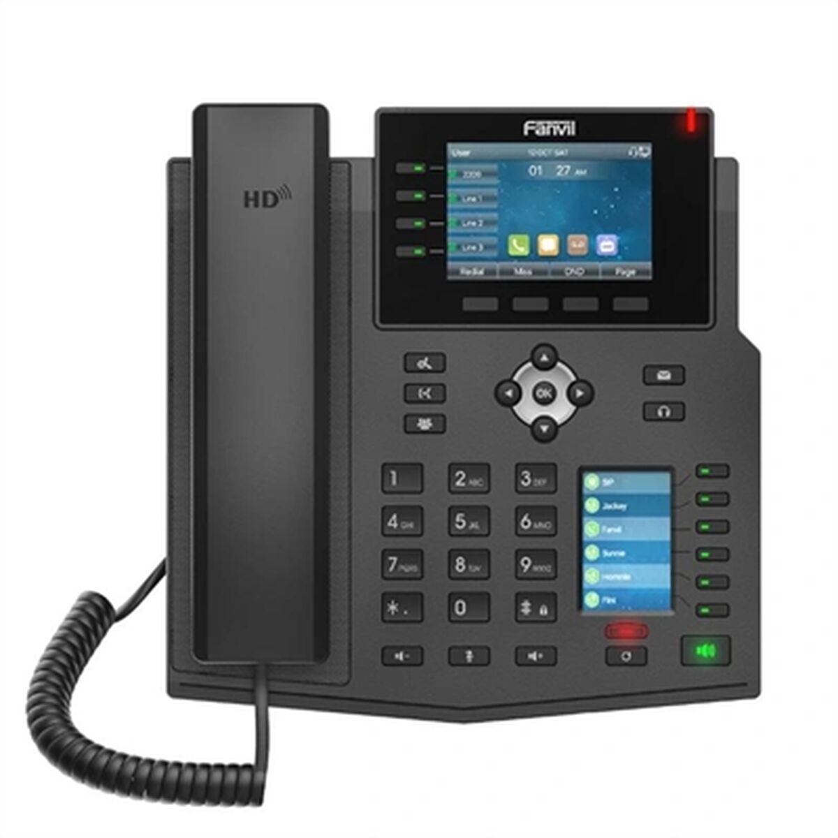 Markkabeltelefon Fanvil X5U - 3