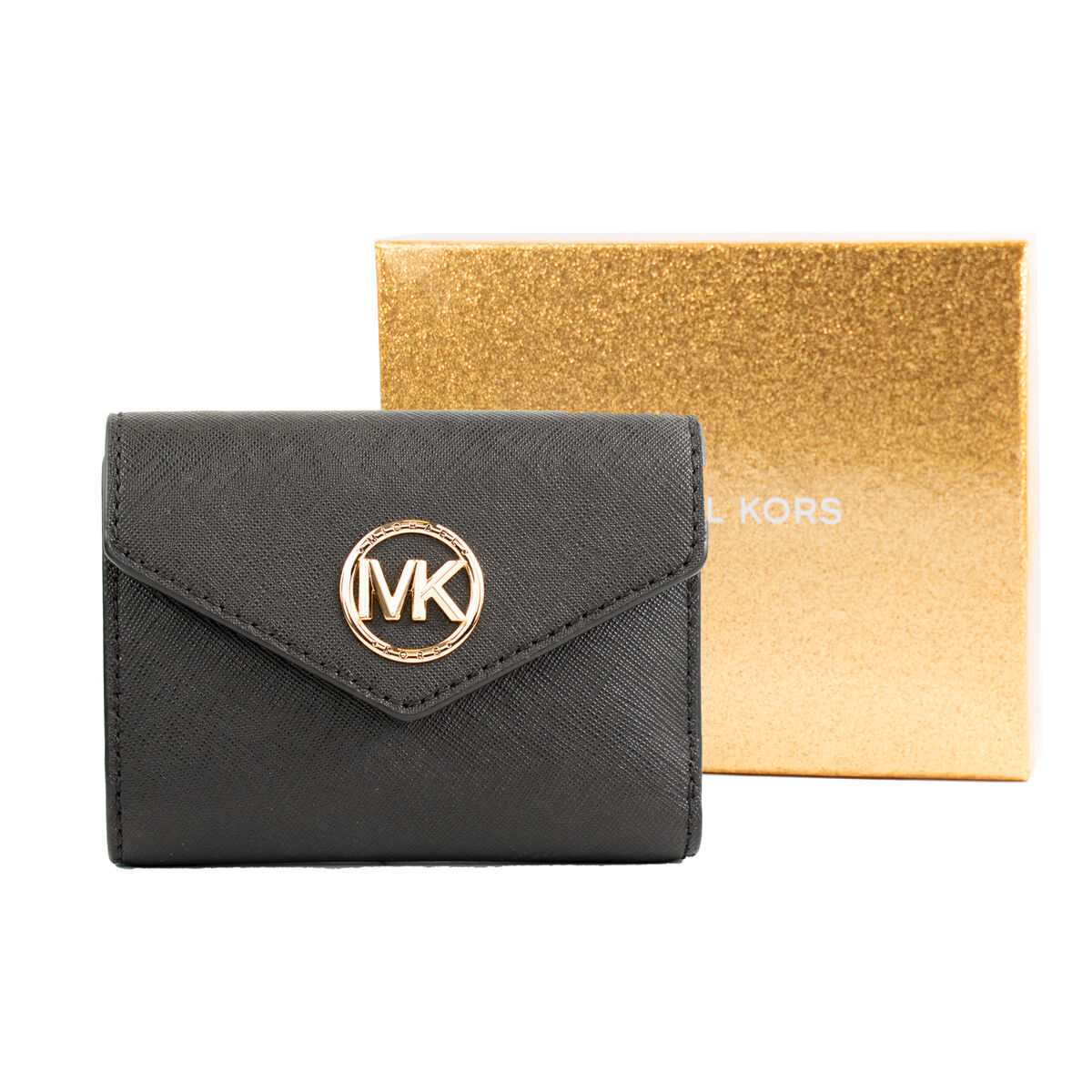 Damplånbok Michael Kors 32S1GNME6L-BLACK 12 x 9 x 4 cm