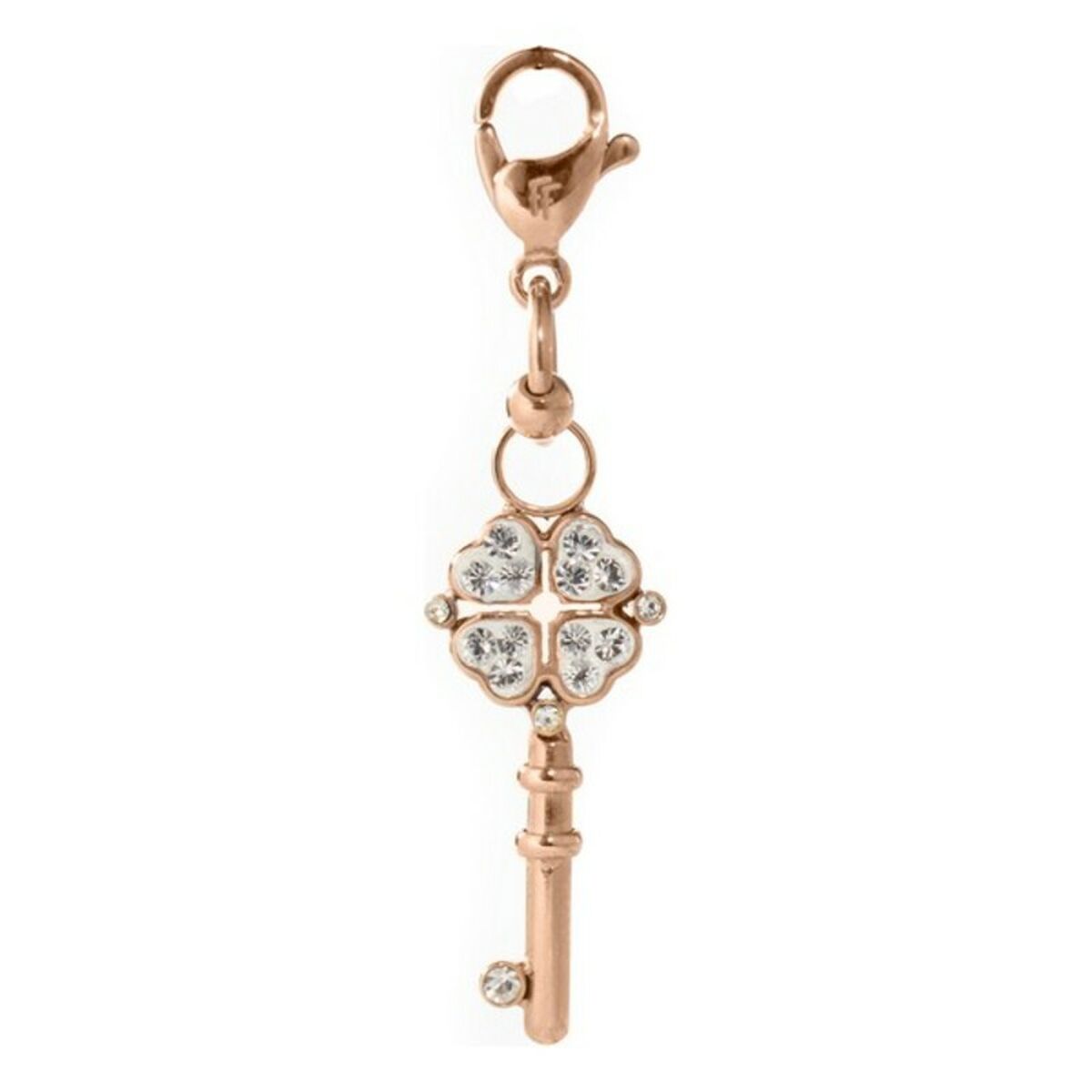 Dampärlor Folli Follie 3P1T008RC Rosa (3 cm) - 3