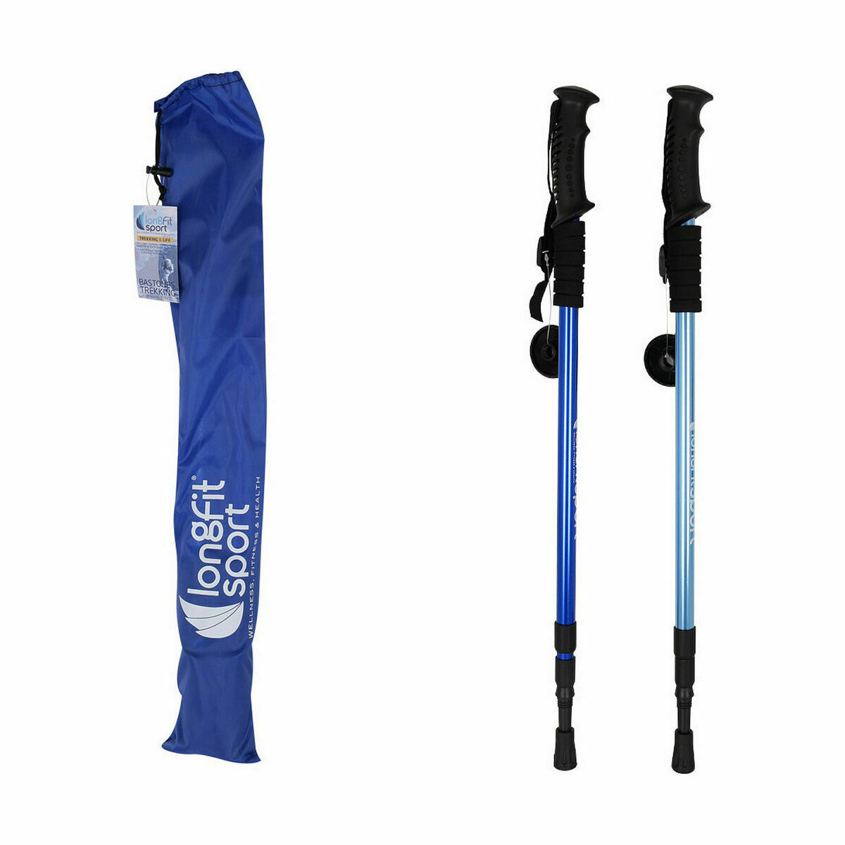 Trekkingkäpp LongFit Sport Care (2 antal) - 3