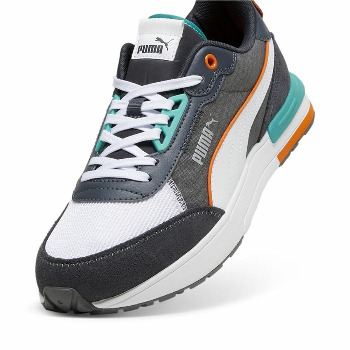 Sportskor Casual Puma R22 Vit Svart - 4