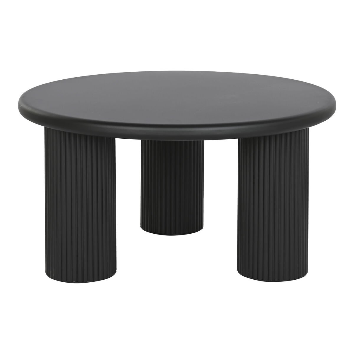 Sidobord Home ESPRIT Svart Metall 75 x 75 x 40 cm