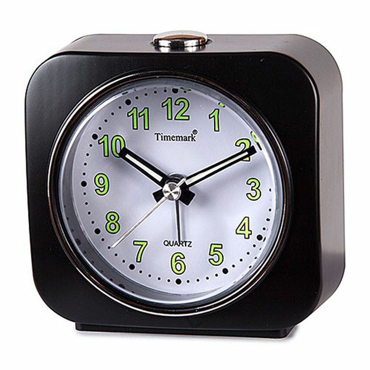 Asztali óra Timemark Svart Plast 9 x 9 x 4 cm