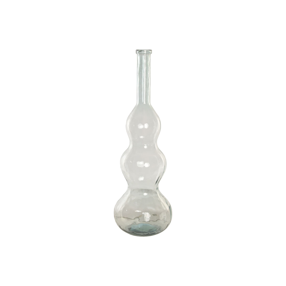Vas Home ESPRIT Transparent Återvunnet glas Urban 33 x 33 x 100 cm