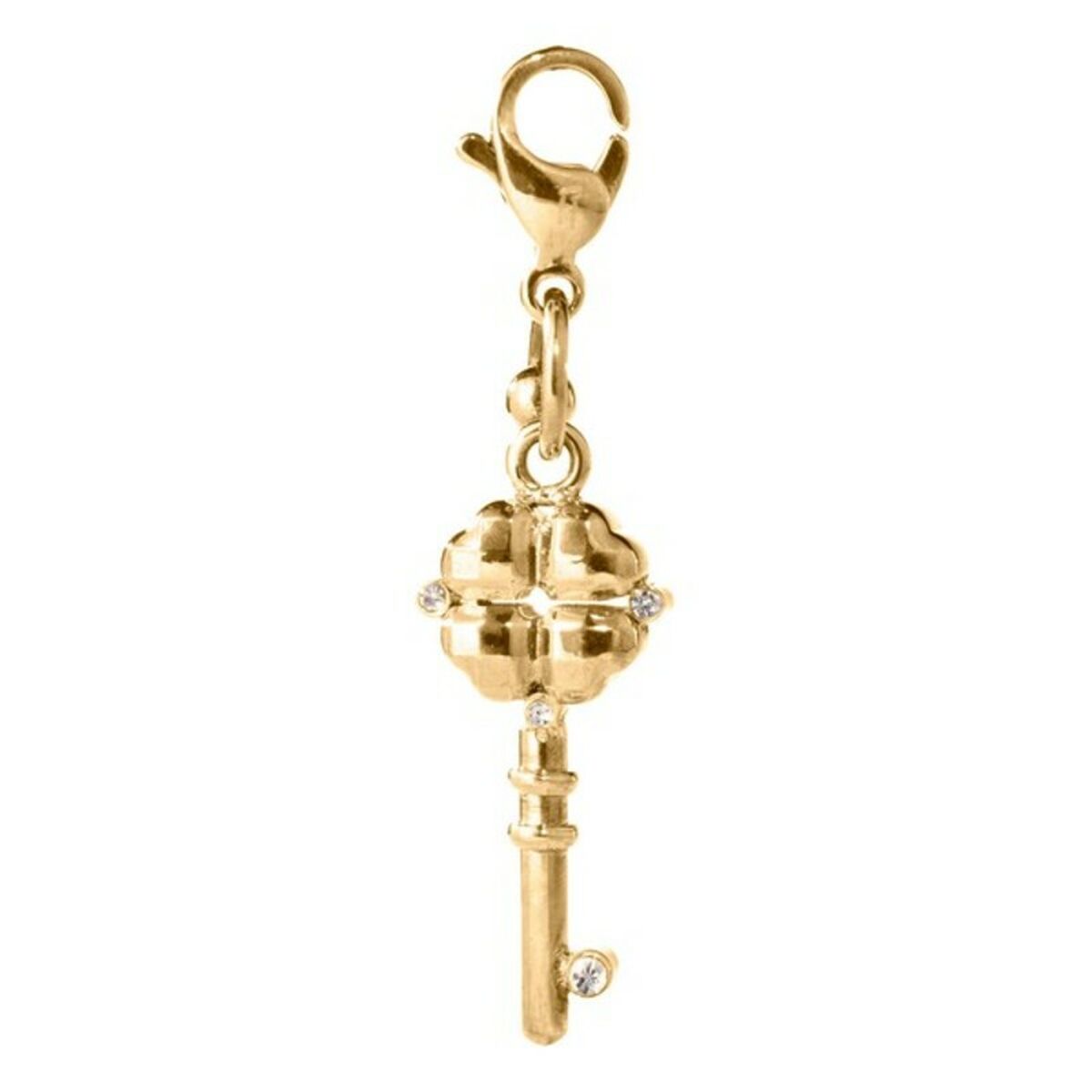 Dampärlor Folli Follie 3P1T009RC Gyllene (3 cm) - 4