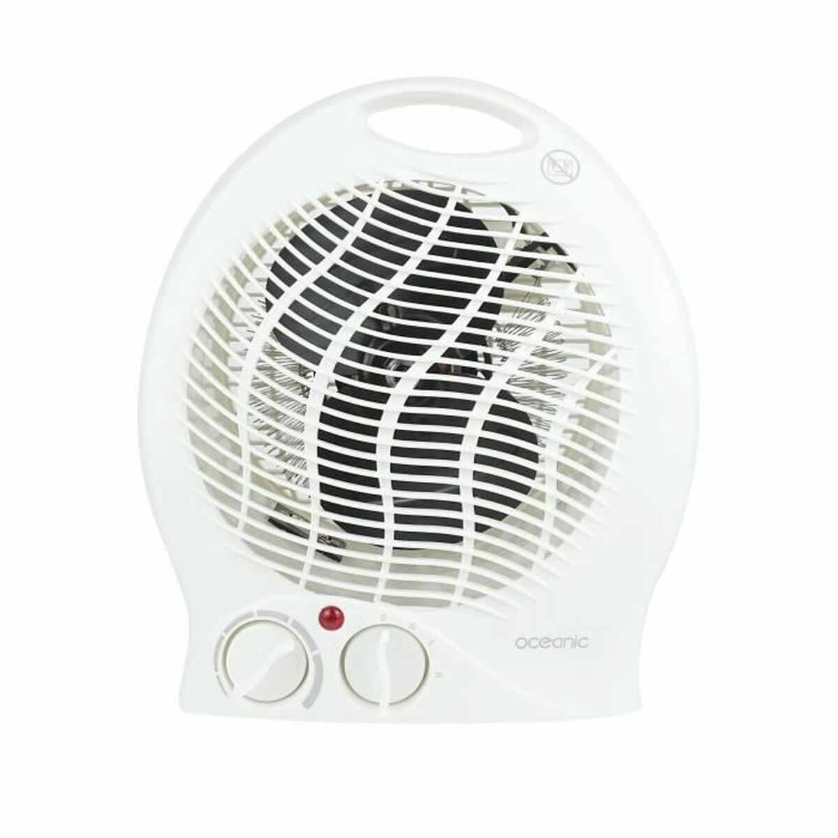 Bärbar värmefläkt Oceanic Vit 2000 W