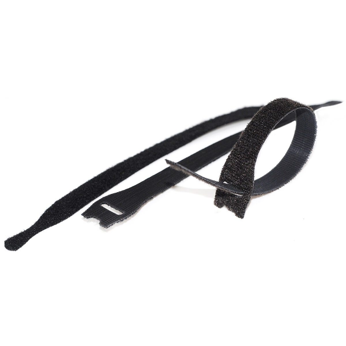 Karborrekabelband Velcro One-Wrap Strap Svart 13 mm x 20 cm (25 antal) - 2