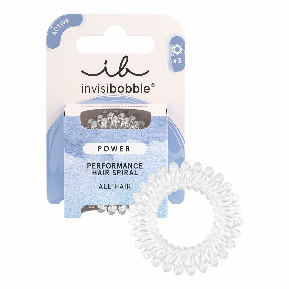 Hårband Invisibobble   Transparent (3 antal) - 3