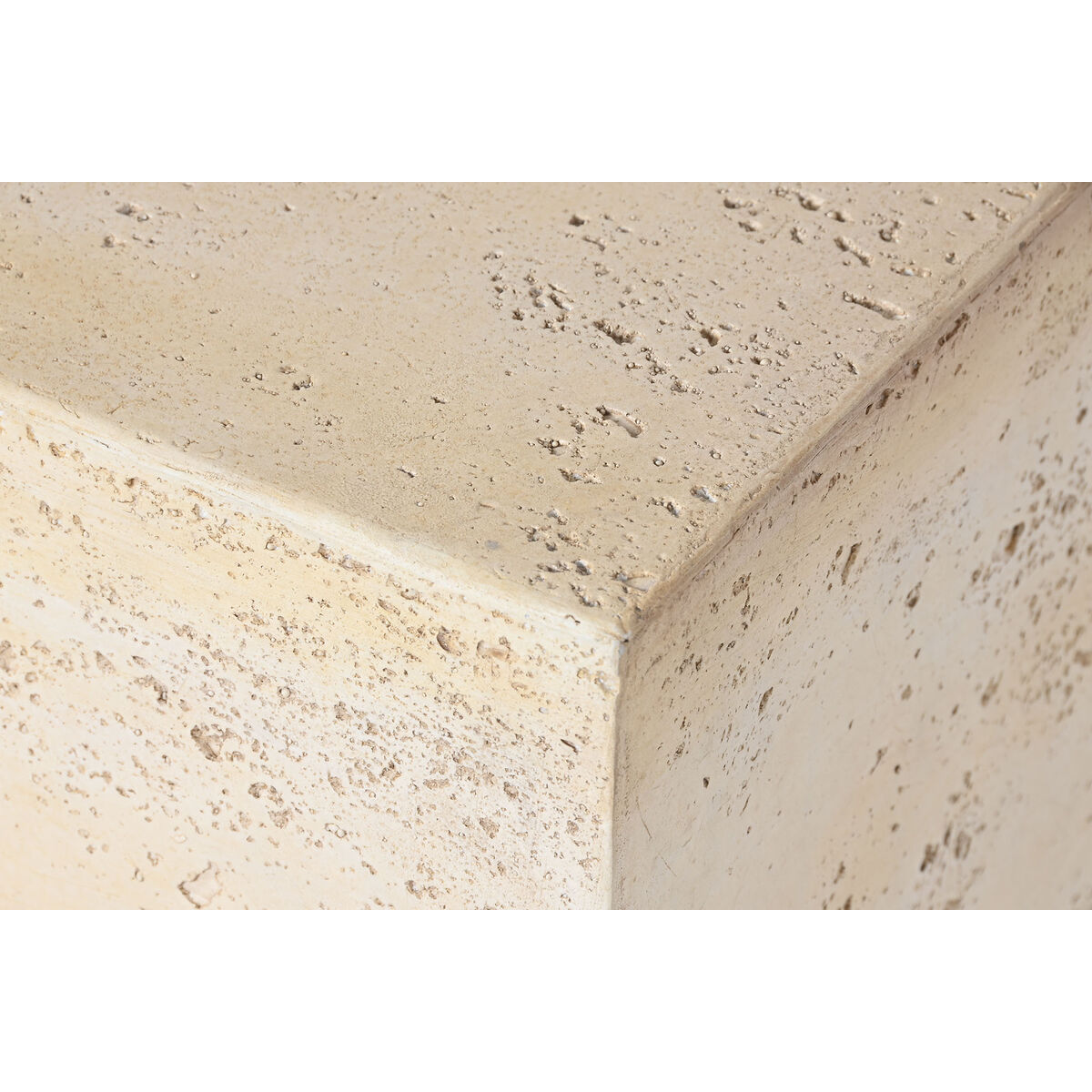 Sidobord Home ESPRIT Beige Magnesium 40 x 40 x 40 cm - 3
