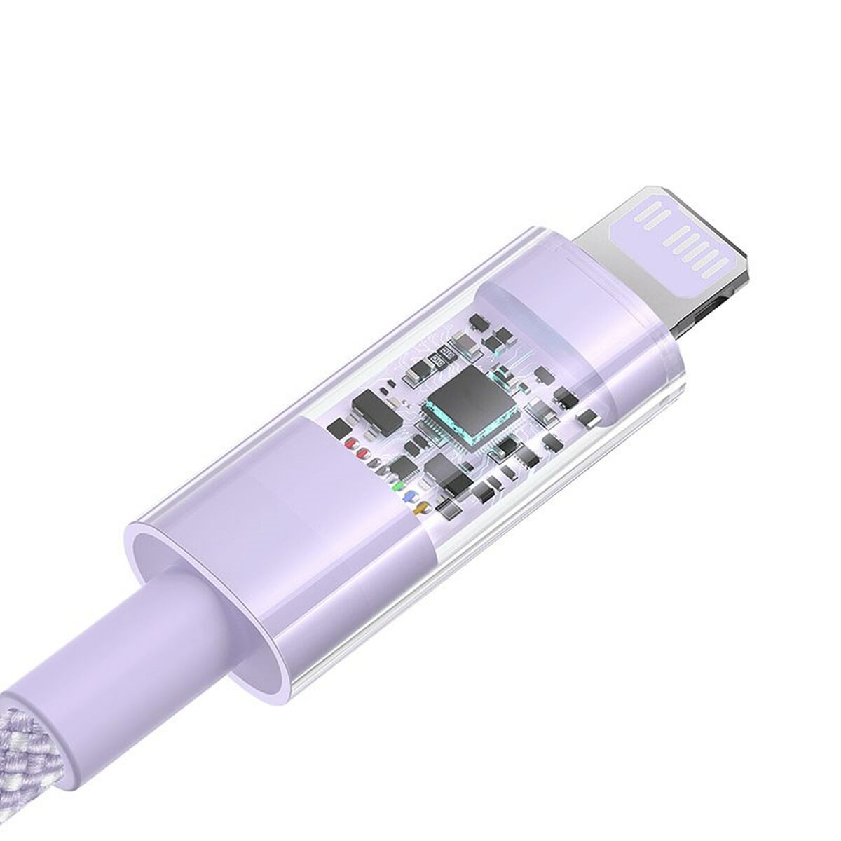 Kabel USB-C till Lightning Baseus P10373001511-00 Violett 1 m - 3