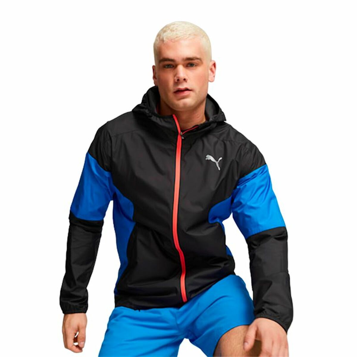 Träningsjacka Herr Puma Lightweightck Svart - 7