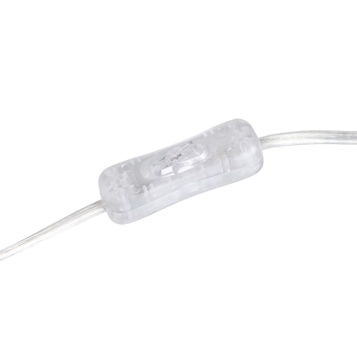 Bordslampa Vit Silvrig Metall Glas Järn Hierro/Cristal 60 W 220 V 240 V 220 -240 V 28 x 28 x 56 cm - 2