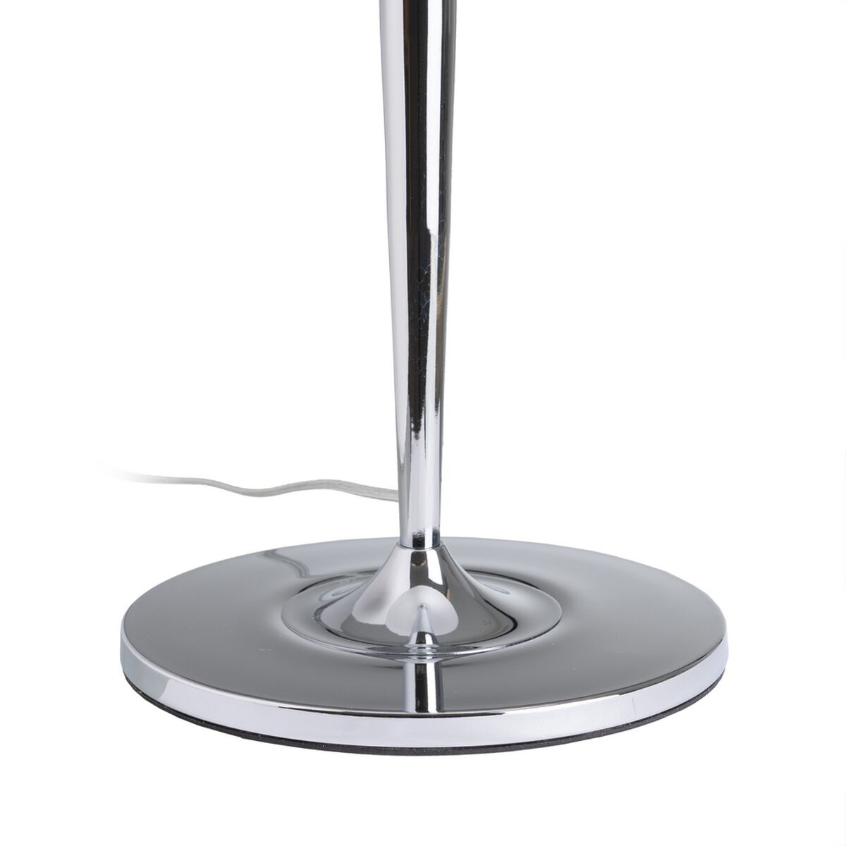 Bordslampa Vit Silvrig Metall Glas Järn Hierro/Cristal 60 W 220 V 240 V 220 -240 V 28 x 28 x 56 cm - 5