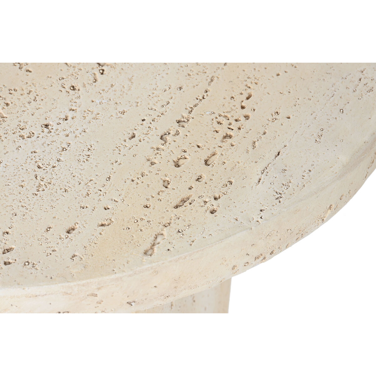 Sidobord Home ESPRIT Beige Magnesium 60 x 60 x 41,9 cm - 3