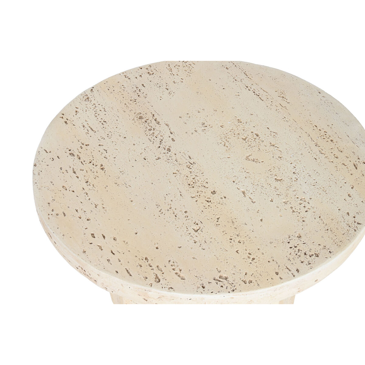 Sidobord Home ESPRIT Beige Magnesium 60 x 60 x 41,9 cm - 2