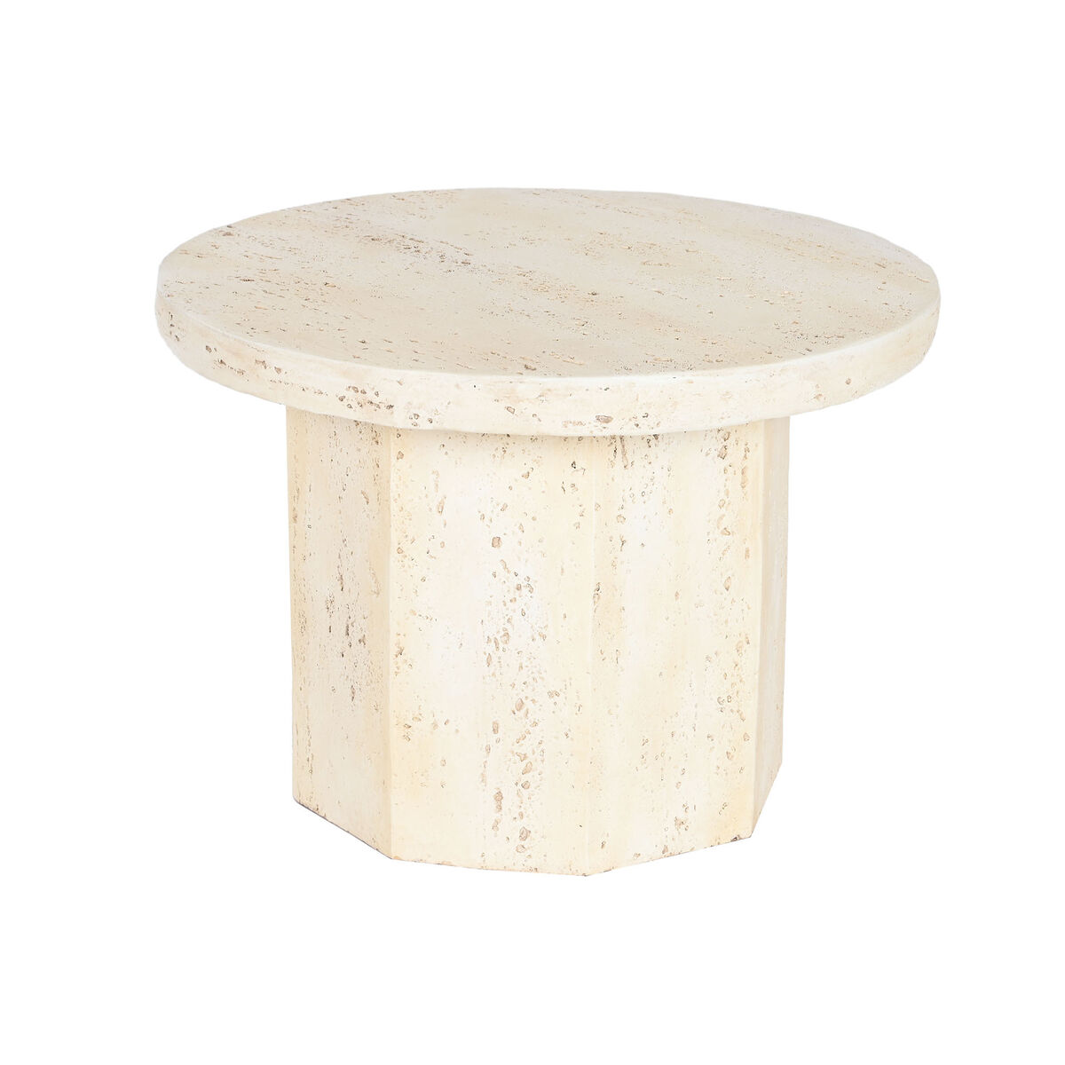 Sidobord Home ESPRIT Beige Magnesium 60 x 60 x 41,9 cm