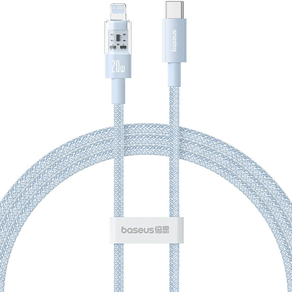 Kabel USB-C till Lightning Baseus P10373001311-00 Blå 1 m