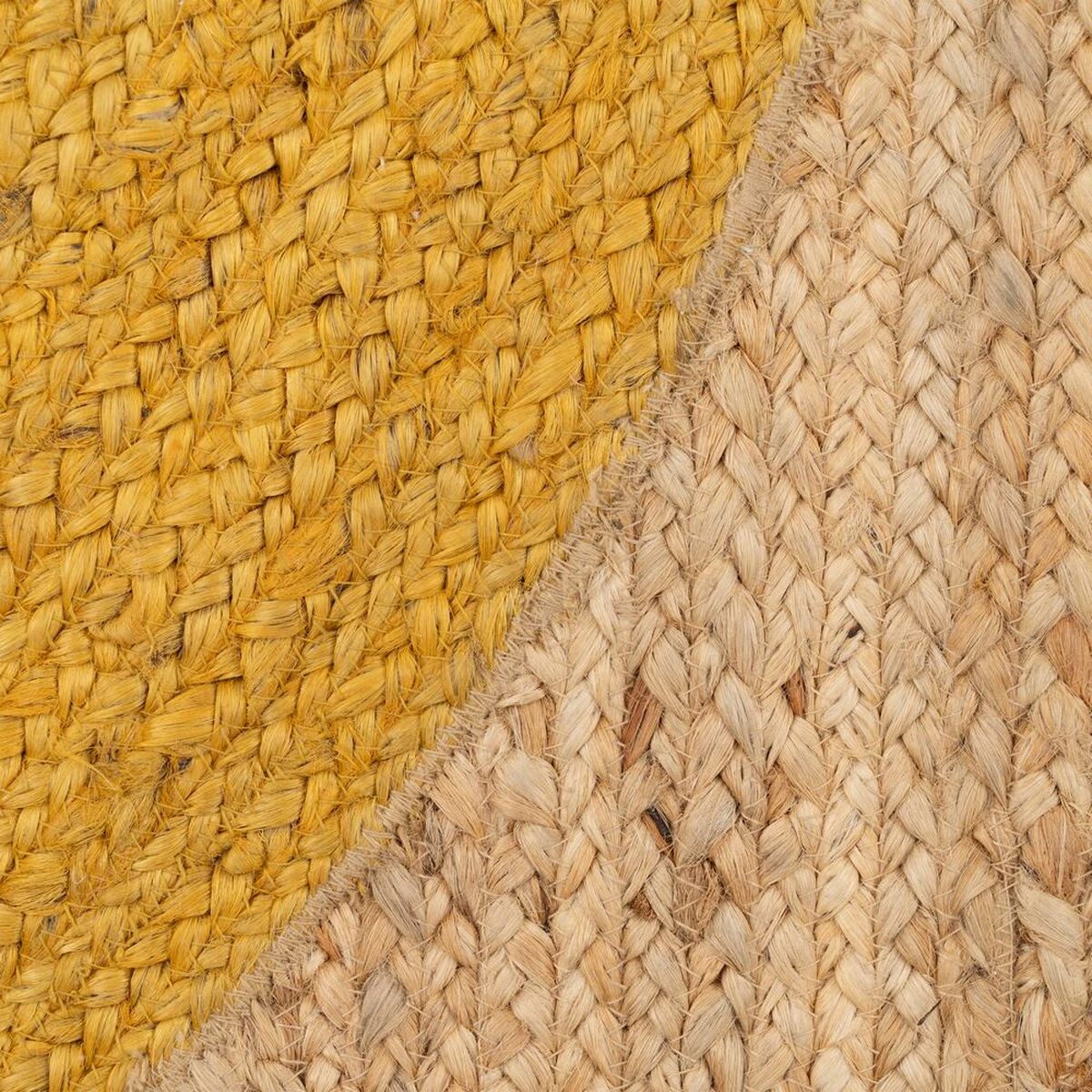 Matta Gul Naturell 160 x 230 cm Jute - 3