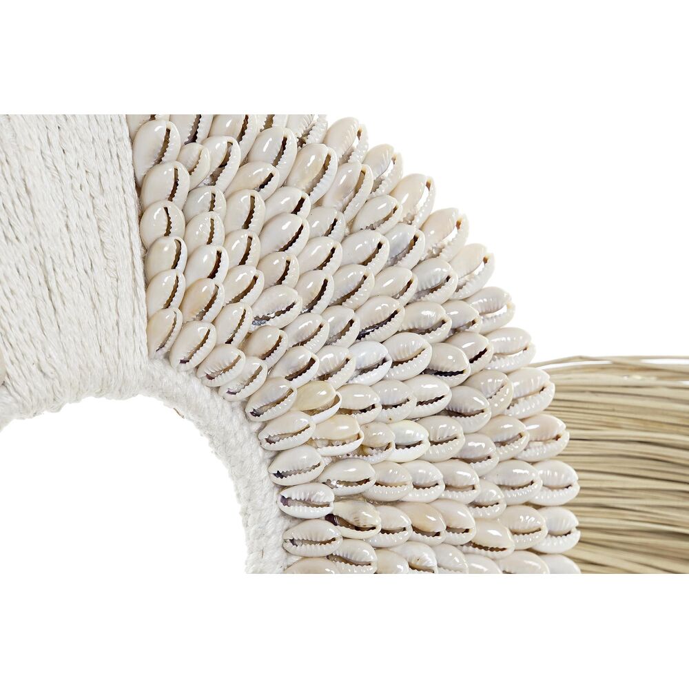 Prydnadsfigur DKD Home Decor Naturell Svart Järn Jute Etnisk (55 x 12 x 53 cm) - 4