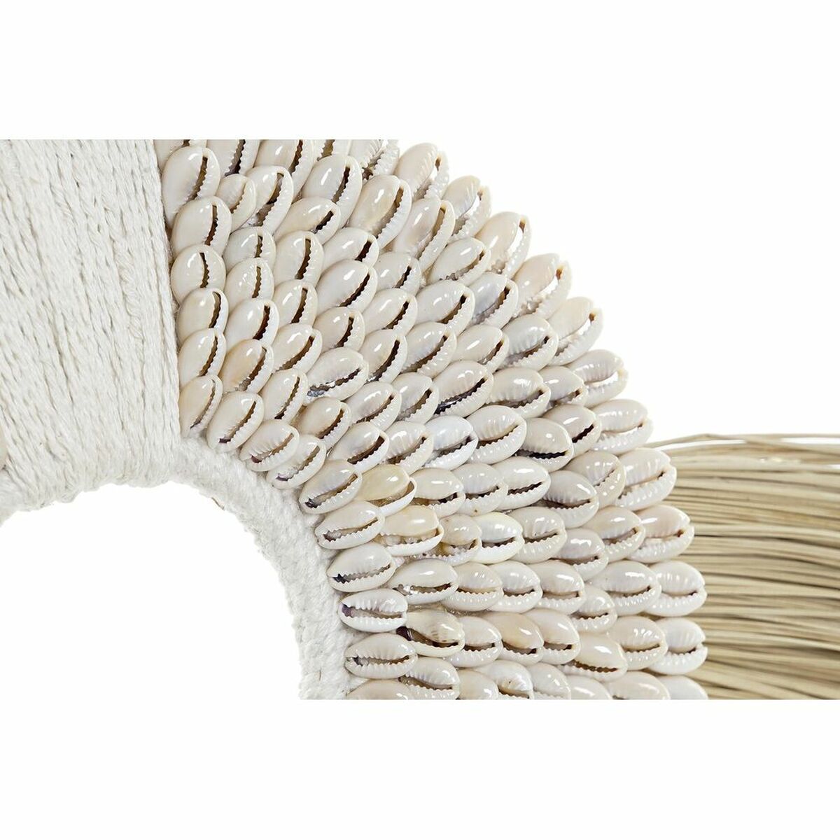 Prydnadsfigur DKD Home Decor Naturell Svart Järn Jute Etnisk (55 x 12 x 53 cm) - 10
