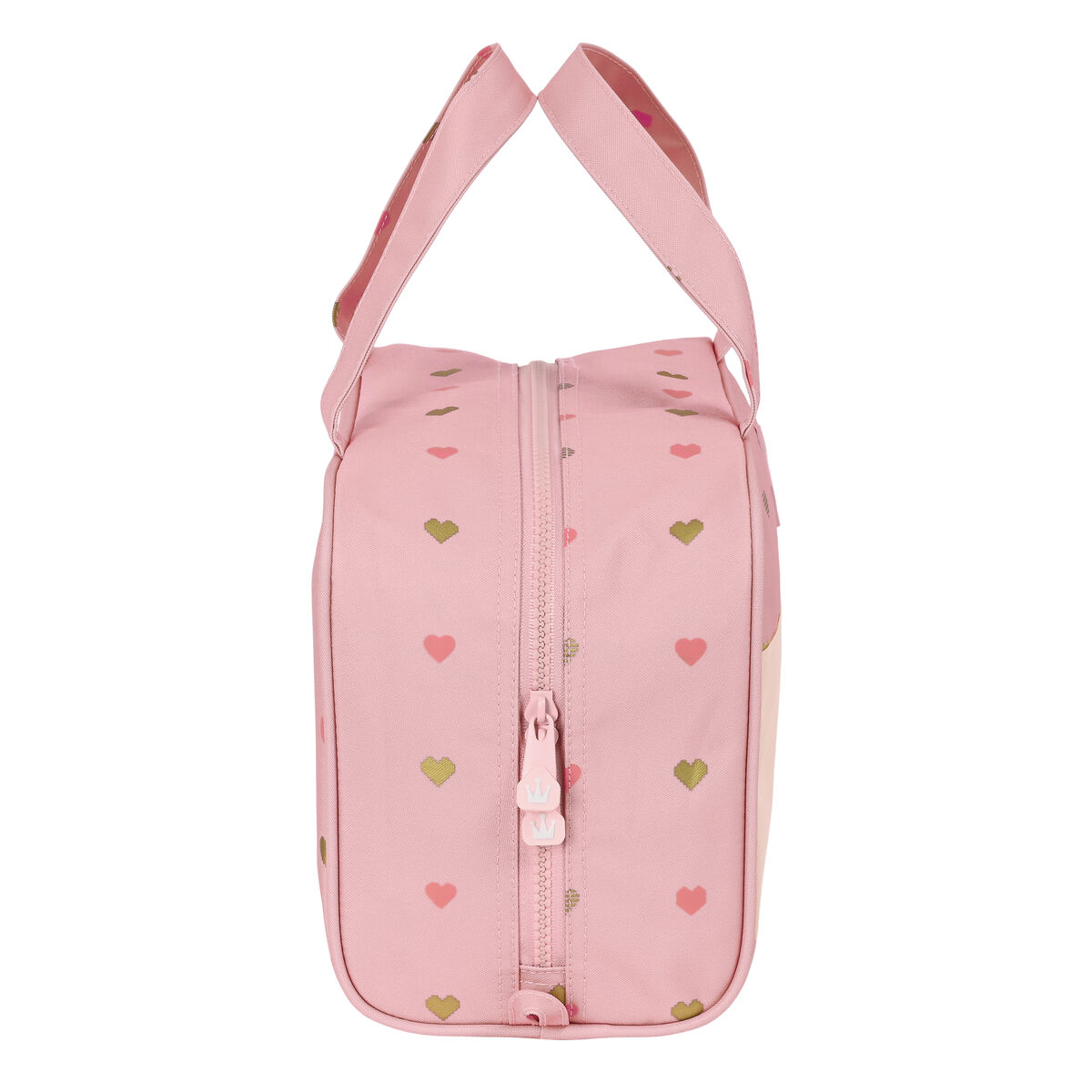 Skolnecessär Glow Lab Hearts Rosa 31 x 14 x 19 cm - 2