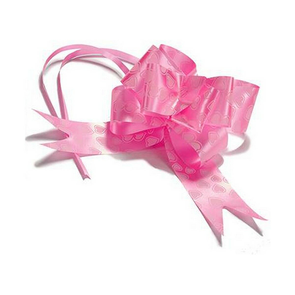 Tejper 5 x 73 x 73 cm Hjärtan Rosa (10 Delar) (20 antal) - 5