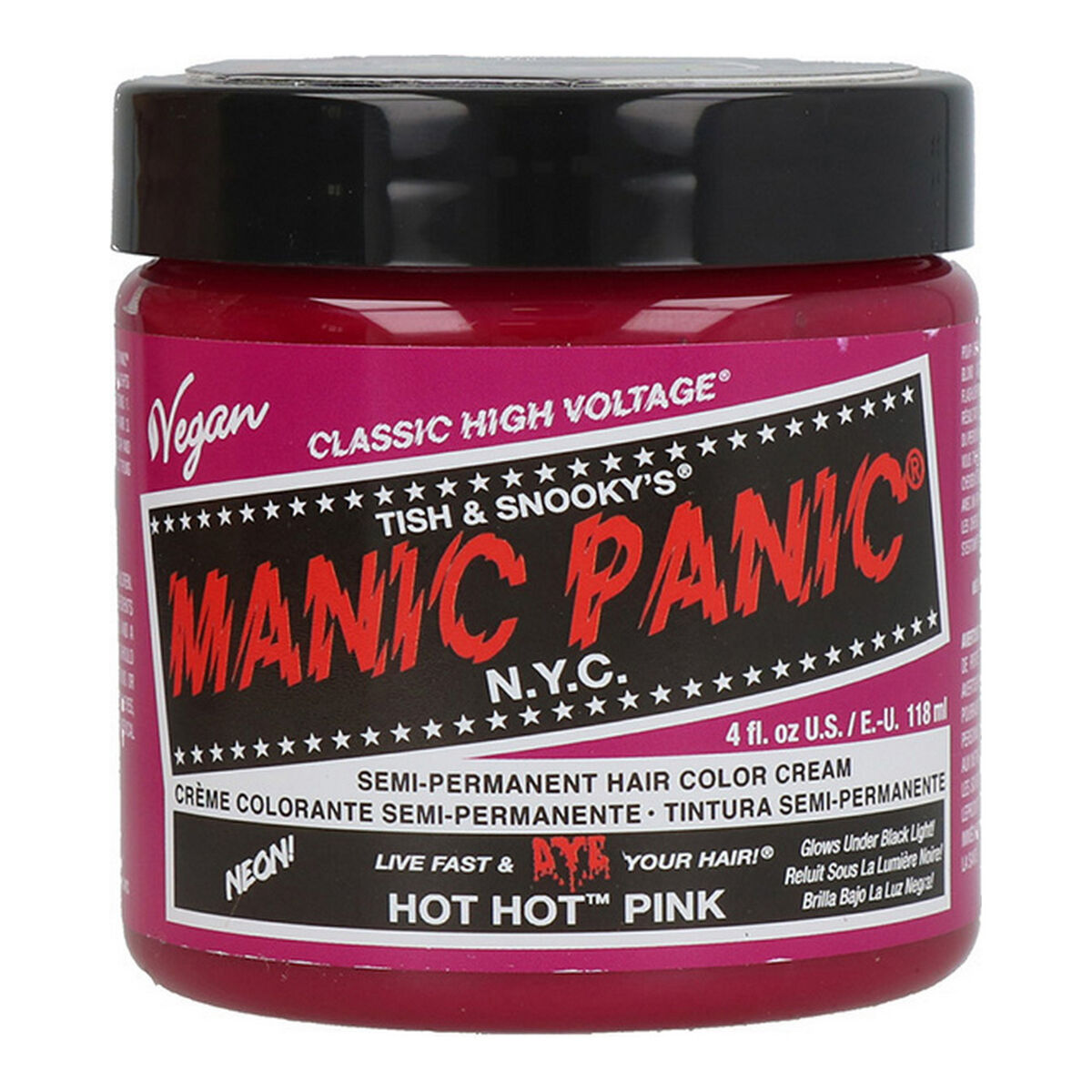 Permanent färg Classic Manic Panic Hot Hot Pink (118 ml) - 2