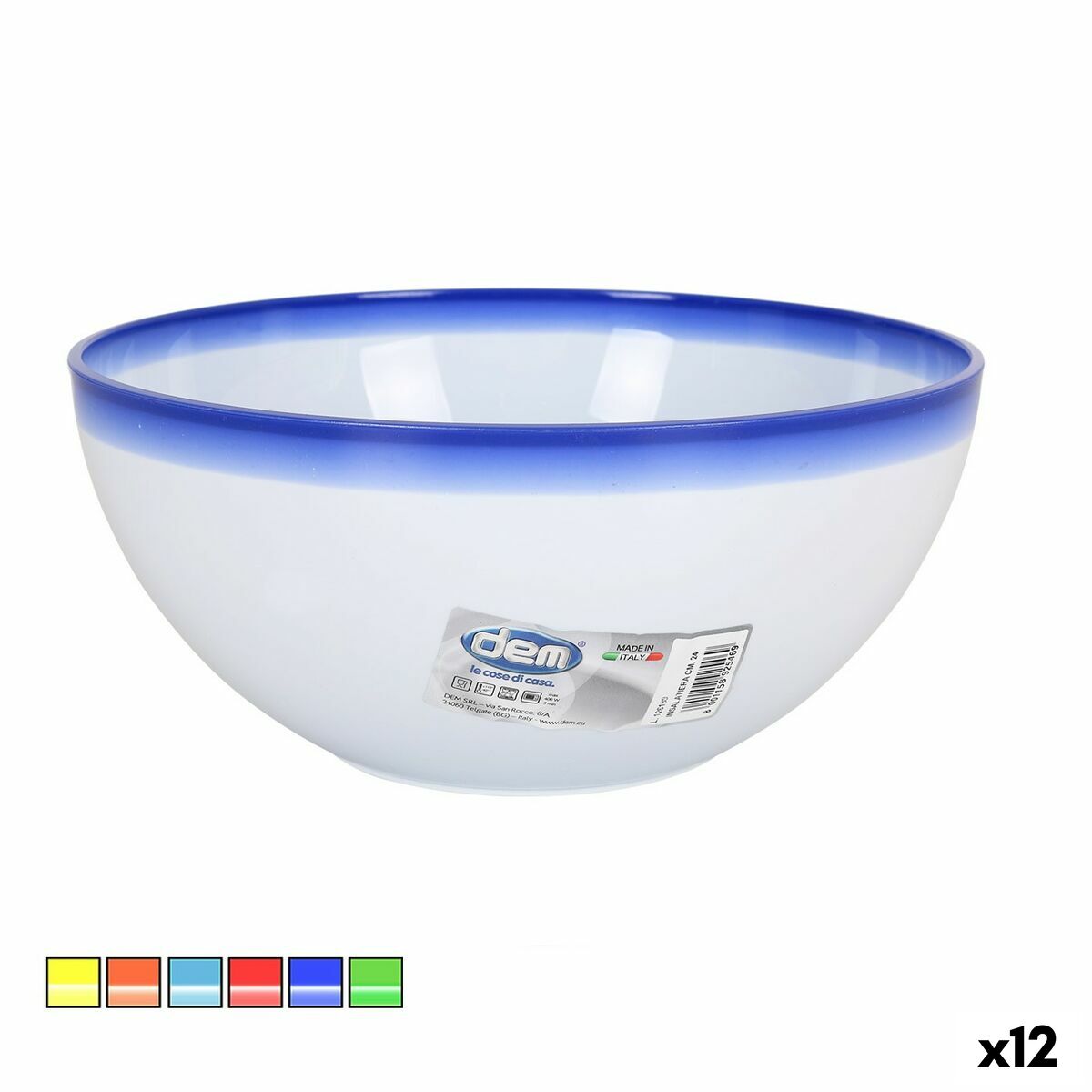 Salladsskål Dem Picasso 2,7 L ø 24 x 11 cm (12 antal)