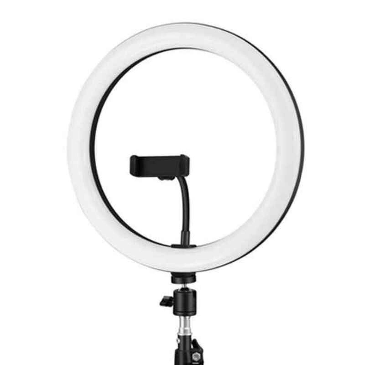 Ljusring för selfies iggual IGG317242 Tripod Ø 25 cm - 4