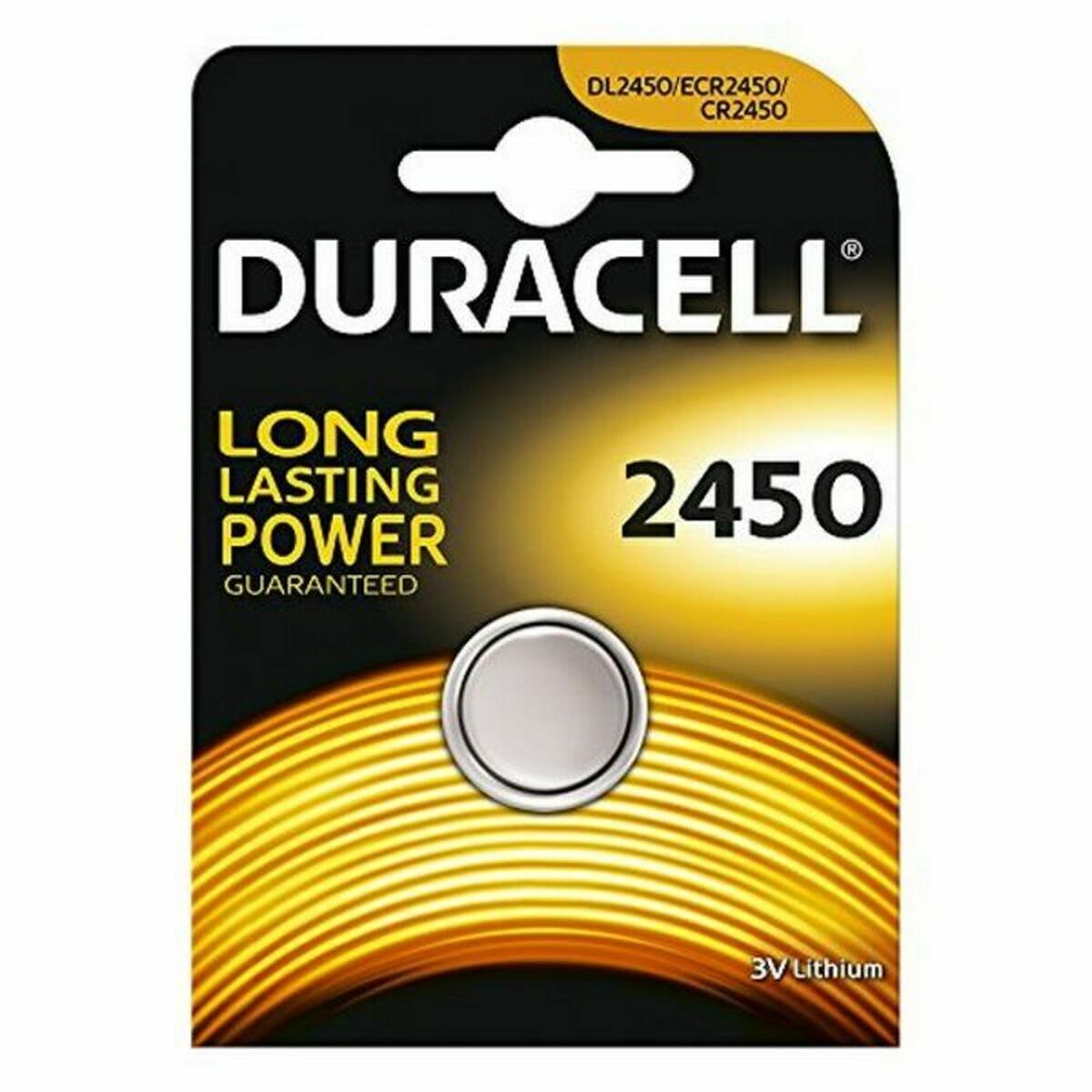 Knappcellsbatteri litium DURACELL Duracell 2450 3 V - 2