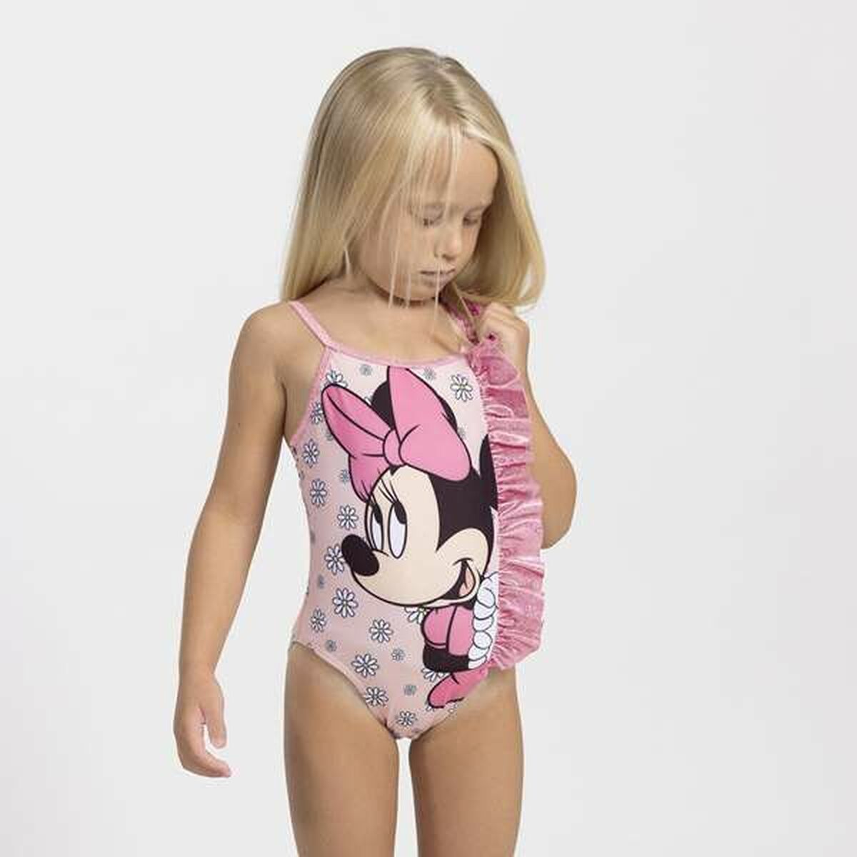 Baddräkt, Flickor Minnie Mouse Rosa - 3