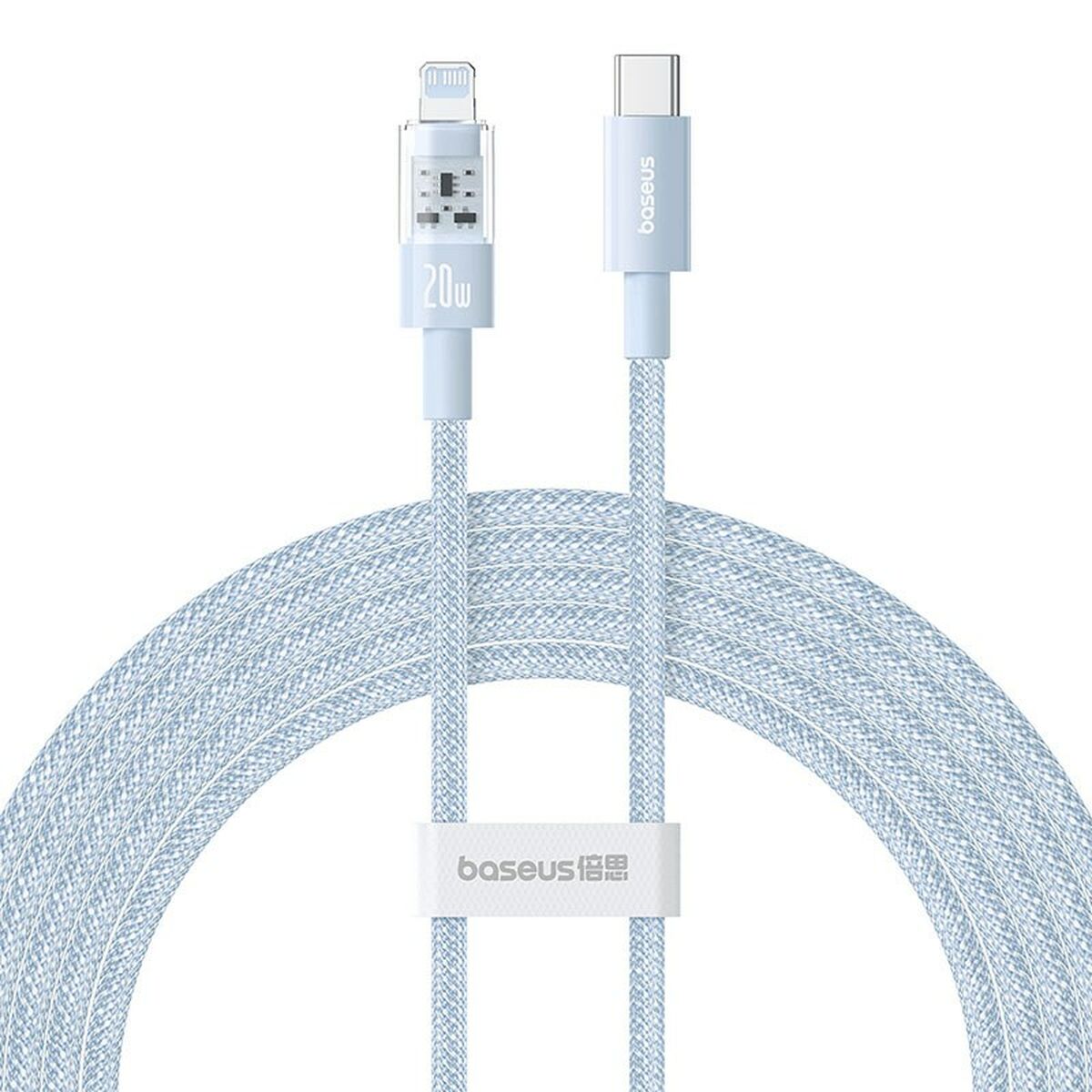 Kabel USB-C till Lightning Baseus P10373001311-01 Blå 2 m