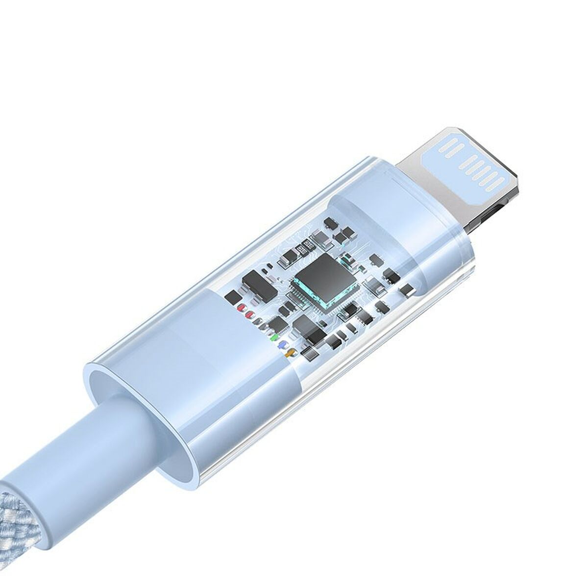 Kabel USB-C till Lightning Baseus P10373001311-01 Blå 2 m - 3