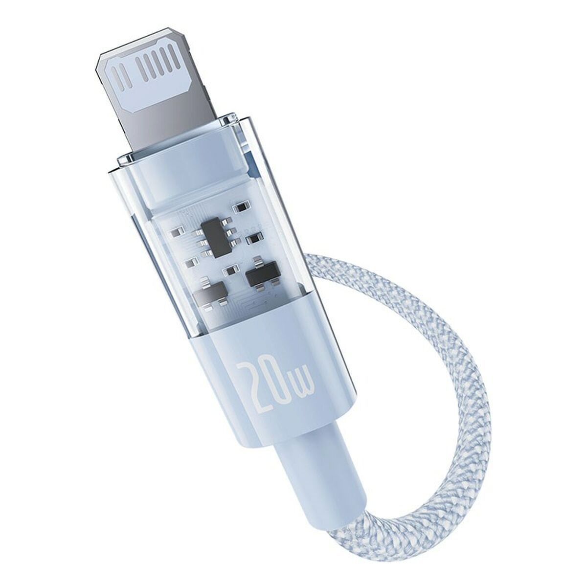 Kabel USB-C till Lightning Baseus P10373001311-01 Blå 2 m - 2