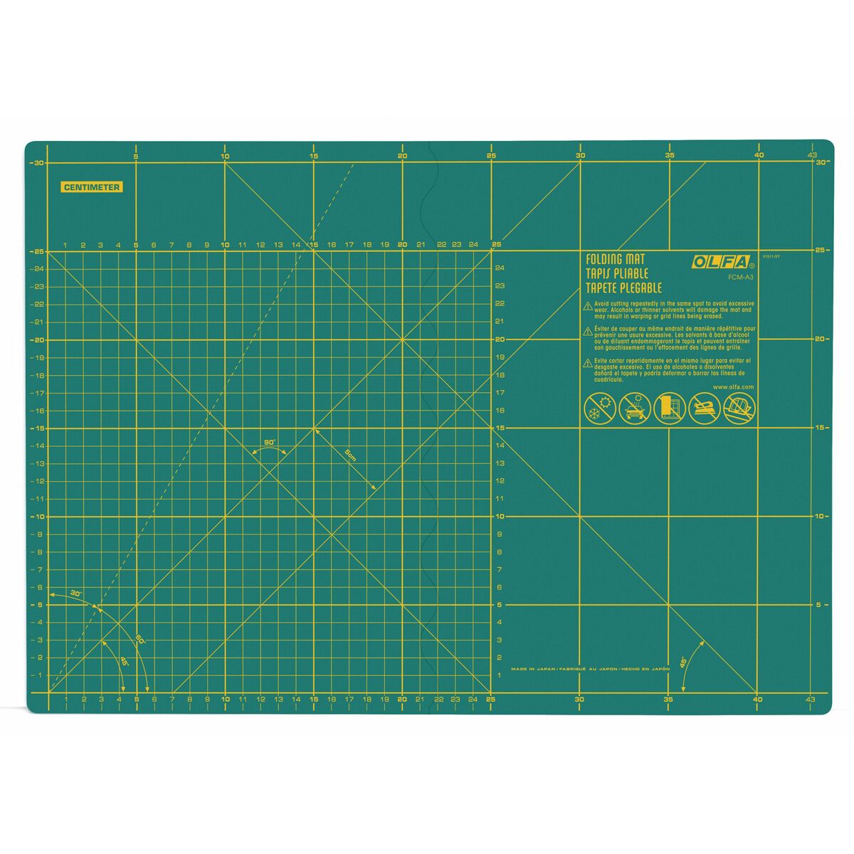 Skärbräda Olfa 63 x 45 cm - 3