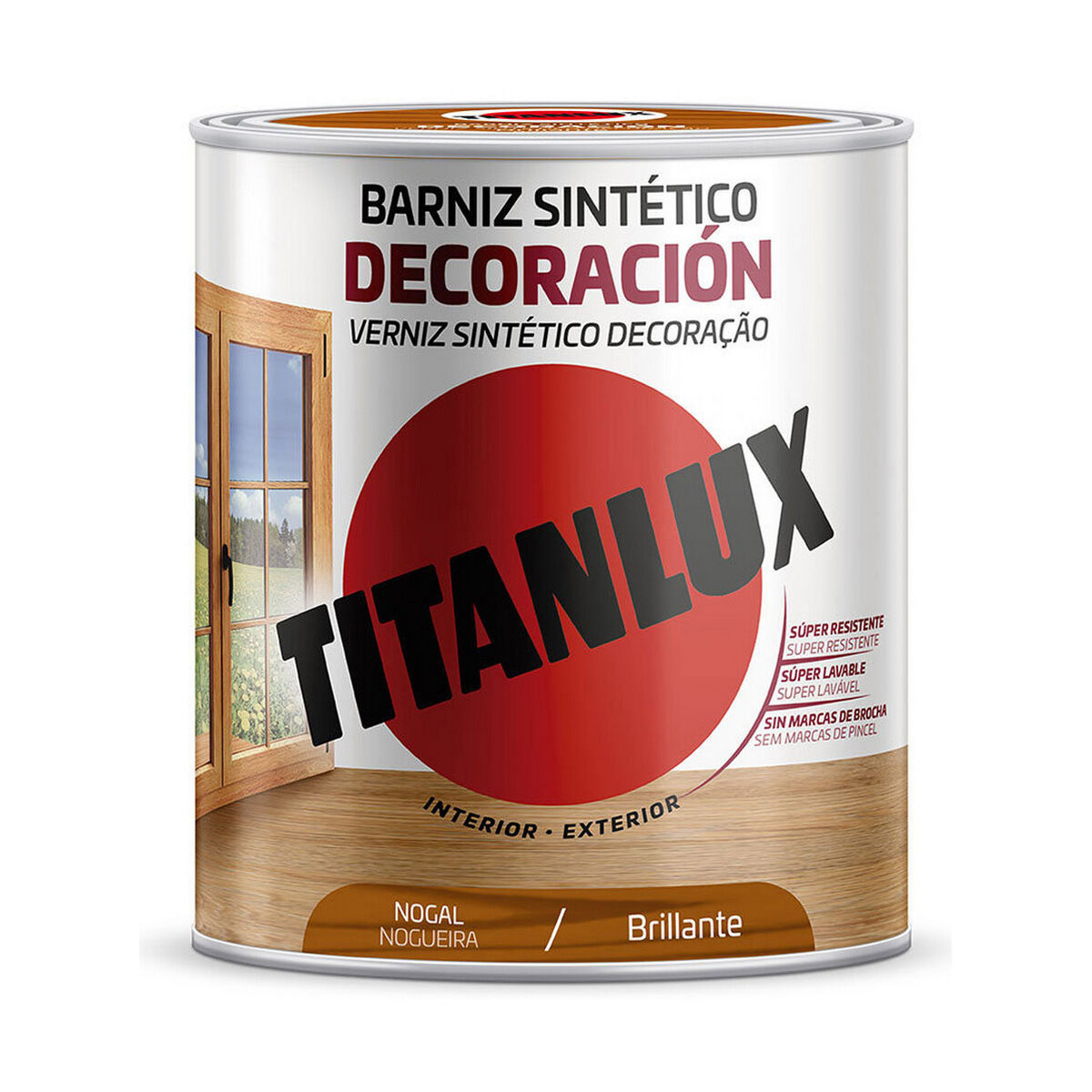 Fernissa Titanlux M10100334 Valnöt 750 ml
