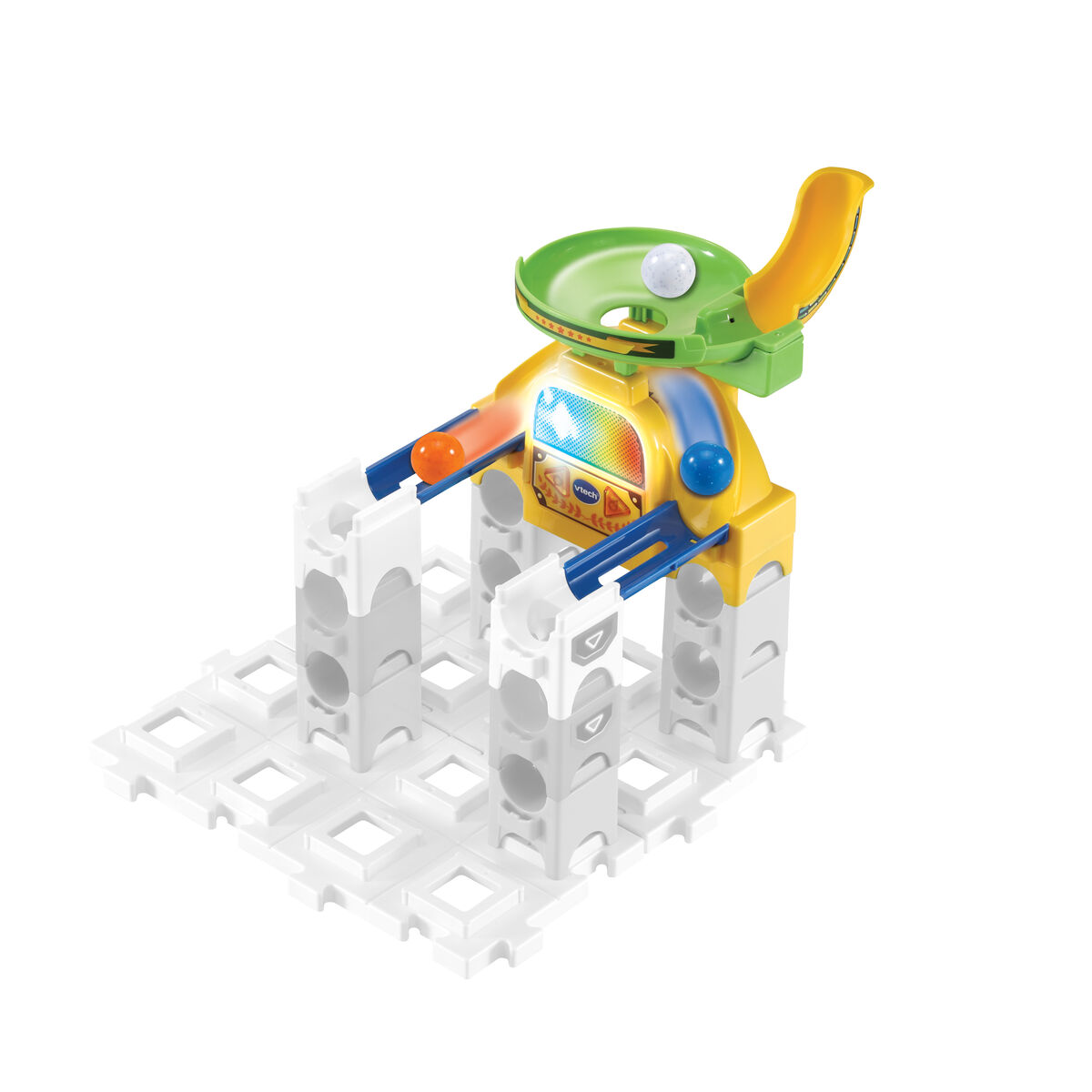 Kulspel Vtech Marble Rush - Expansion Kit Electronic - Trechter Bana 4 Delar Bana med Ramper + 4 år - 5