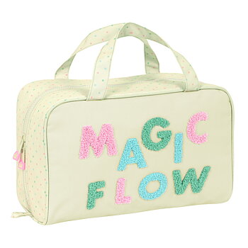 Skolnecessär Glow Lab Magic flow Beige 31 x 14 x 19 cm