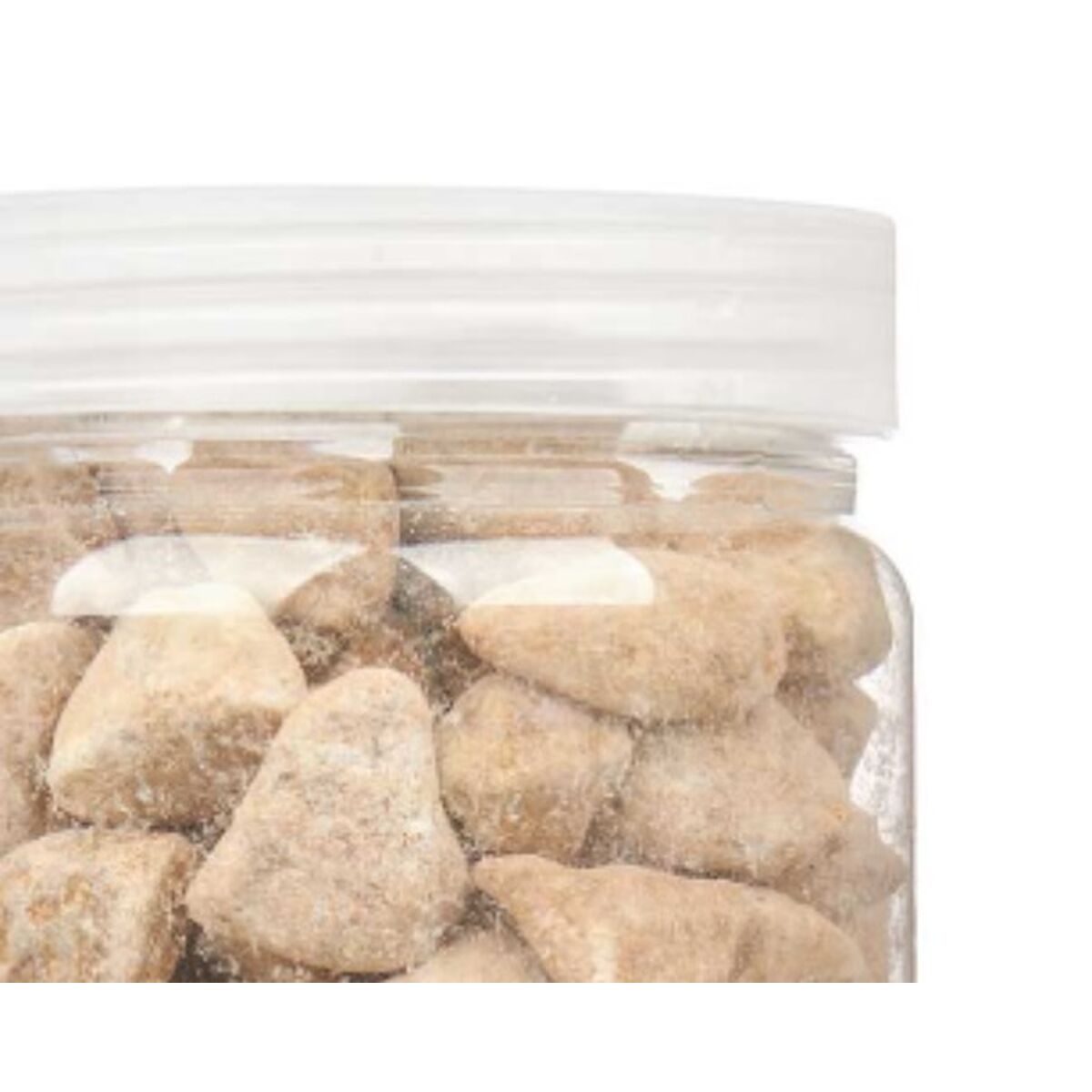 Dekorativa stenar Gift Decor Vit 10 - 20 mm 700 g 6,2 x 15,3 x 6,2 cm 6,5 x 15,8 x 6,5 cm (12 antal) - 6