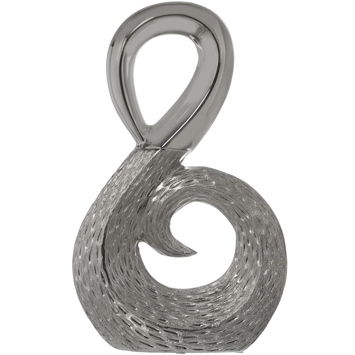 Prydnadsfigur Alexandra House Living Silvrig 23,5 x 9 x 38 cm