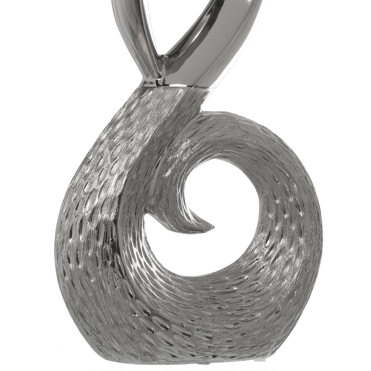 Prydnadsfigur Alexandra House Living Silvrig 23,5 x 9 x 38 cm - 4