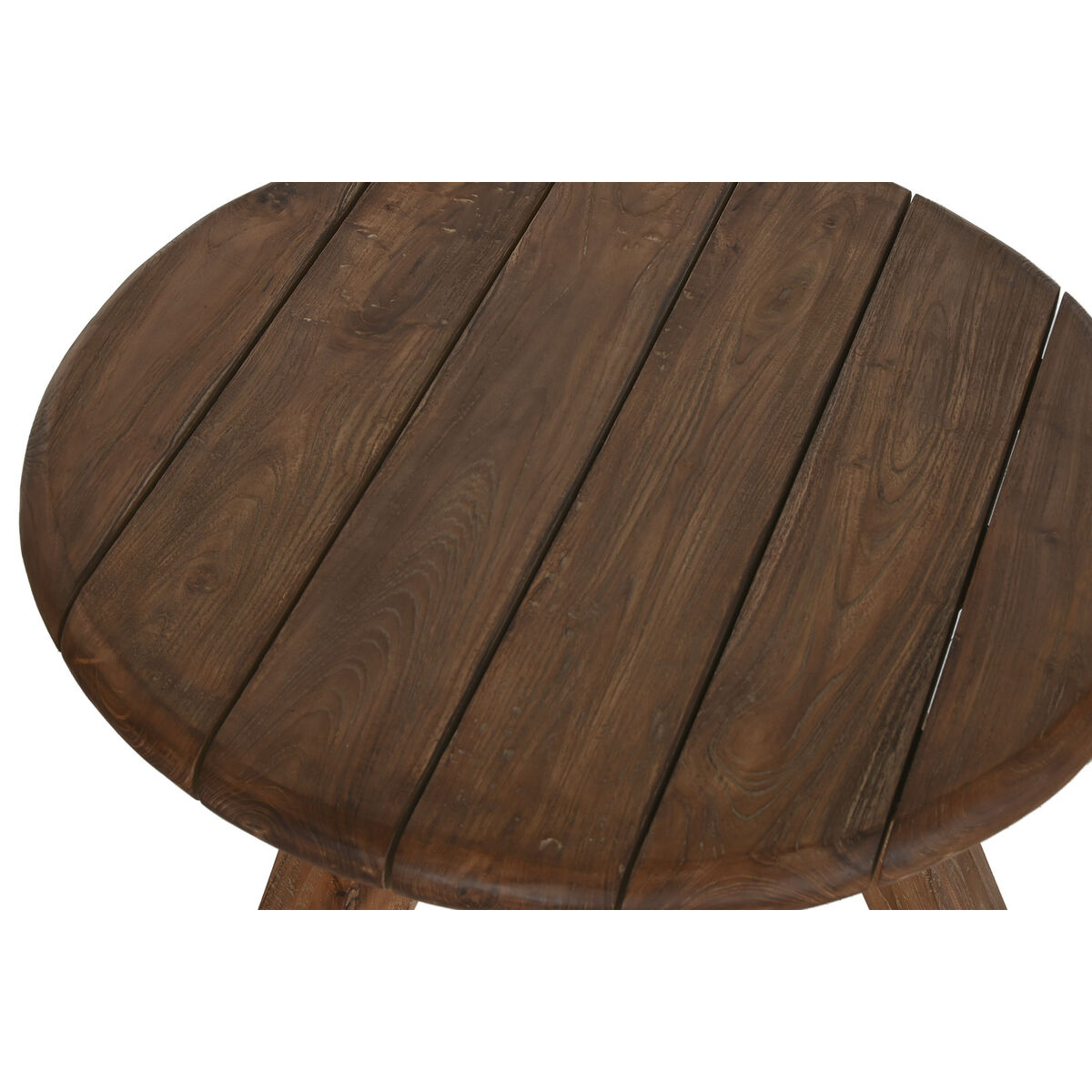 3-bordsset Home ESPRIT teakträ 80 x 80 x 43 cm - 3