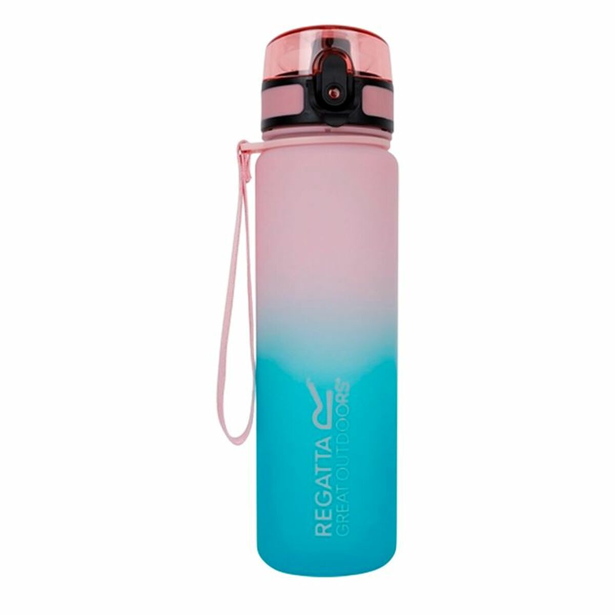 Vattenflaska Regatta Tritan Flip Blå Rosa 600 ml
