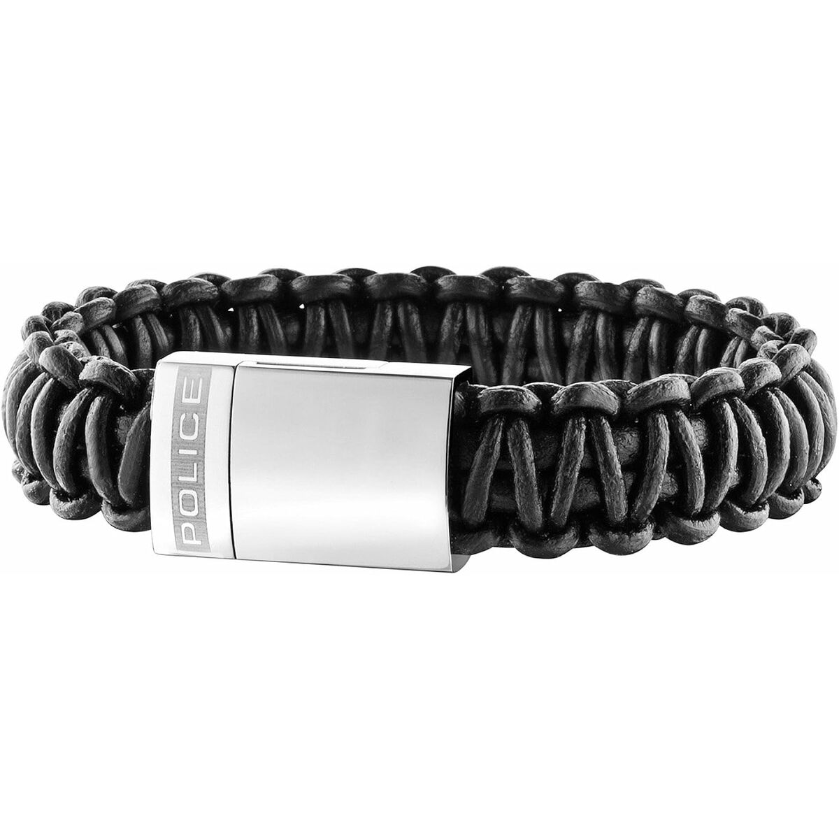 Herrarmband Police PJ25687BLB.01-S Läder 17 cm