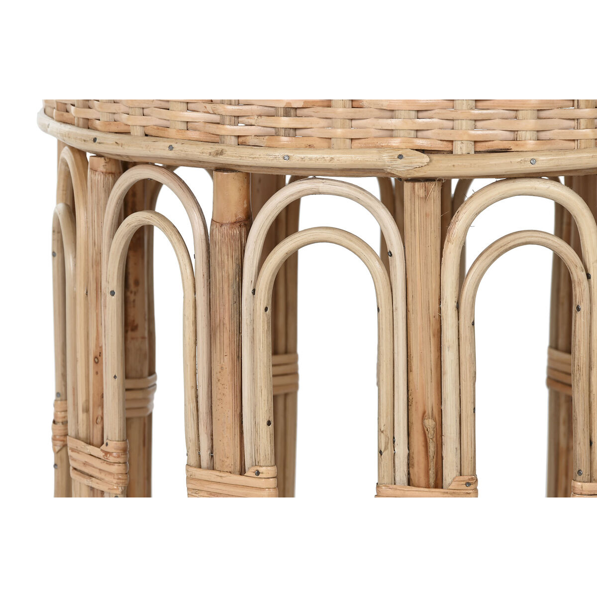 Sidobord Home ESPRIT Naturell 42 x 42 x 47 cm - 3