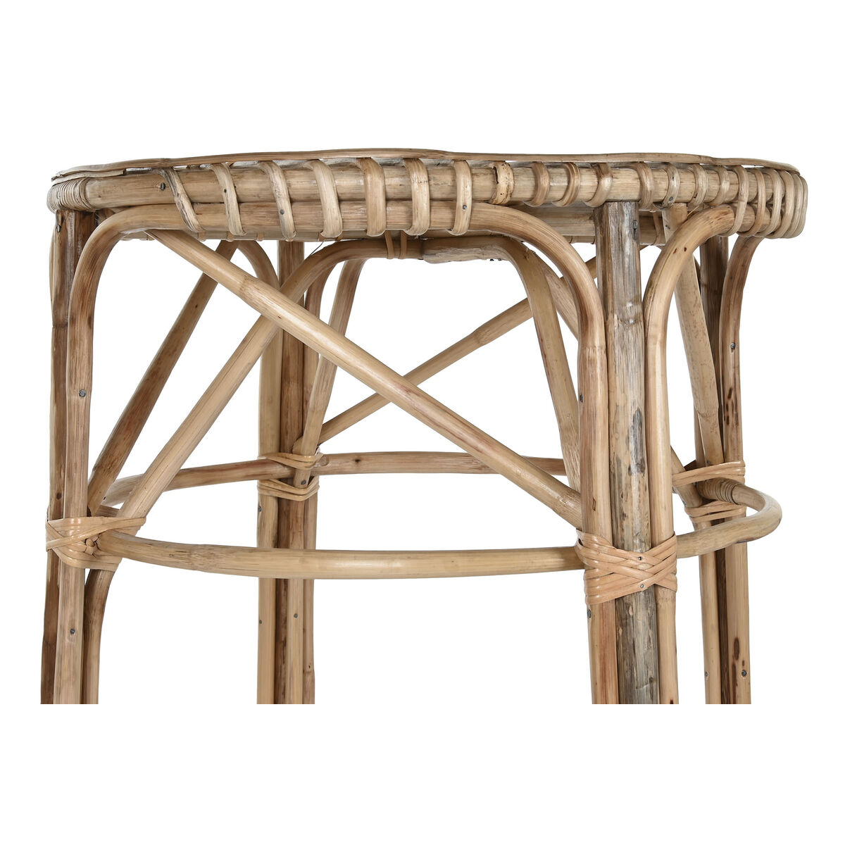 Sidobord Home ESPRIT Naturell 59 X 59 X 108 cm - 4